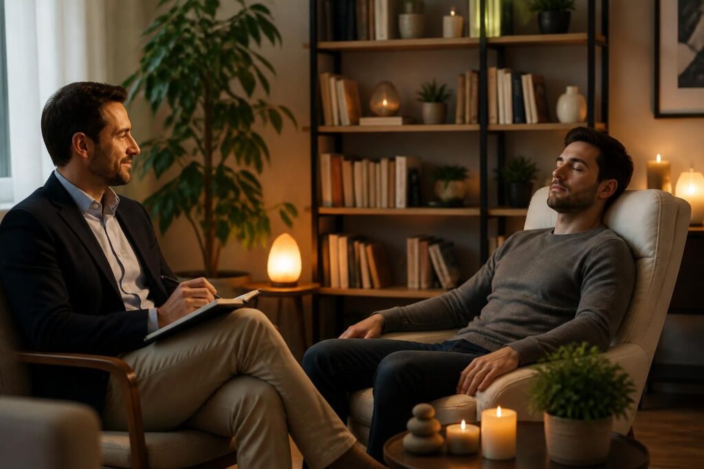 découvrez le rôle de l'hypnothérapeute, les bienfaits de l'hypnothérapie et nos conseils pour choisir le praticien adapté à vos besoins pour une expérience positive et efficace.
