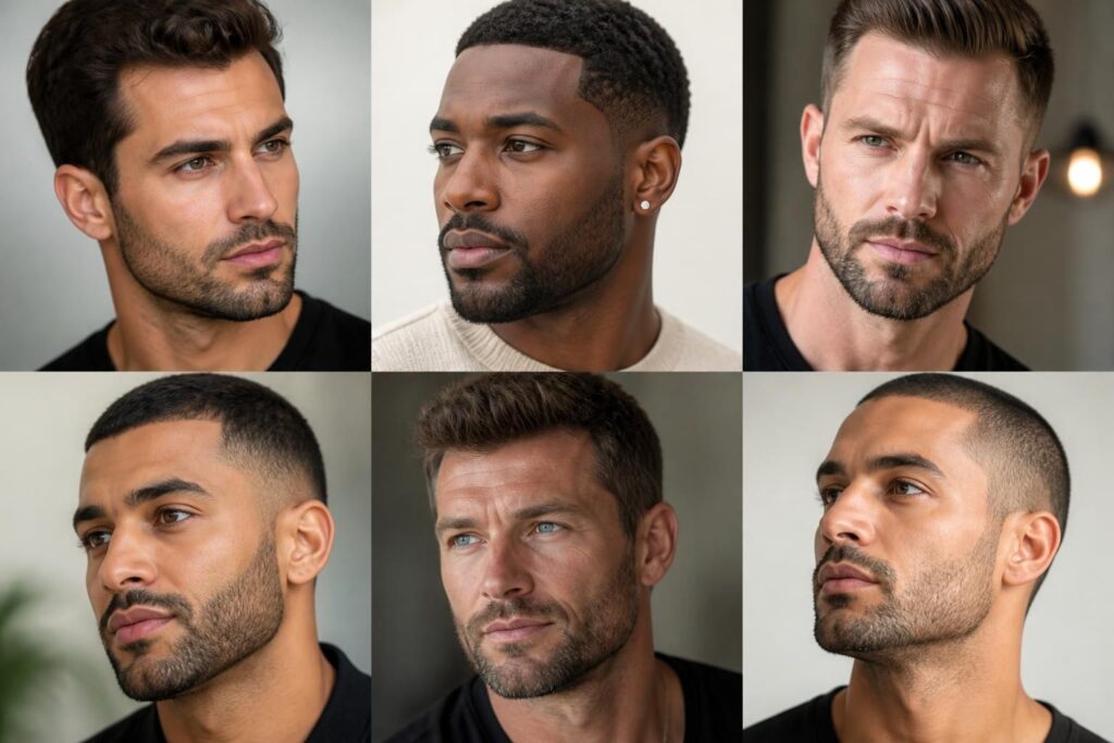 Coupe barbe courte homme : styles et conseils adaptés à toutes les carnations