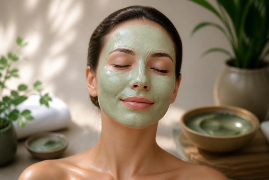 découvrez la fréquence idéale pour utiliser un masque à l'argile verte et obtenir une peau parfaitement purifiée, éclatante et saine.