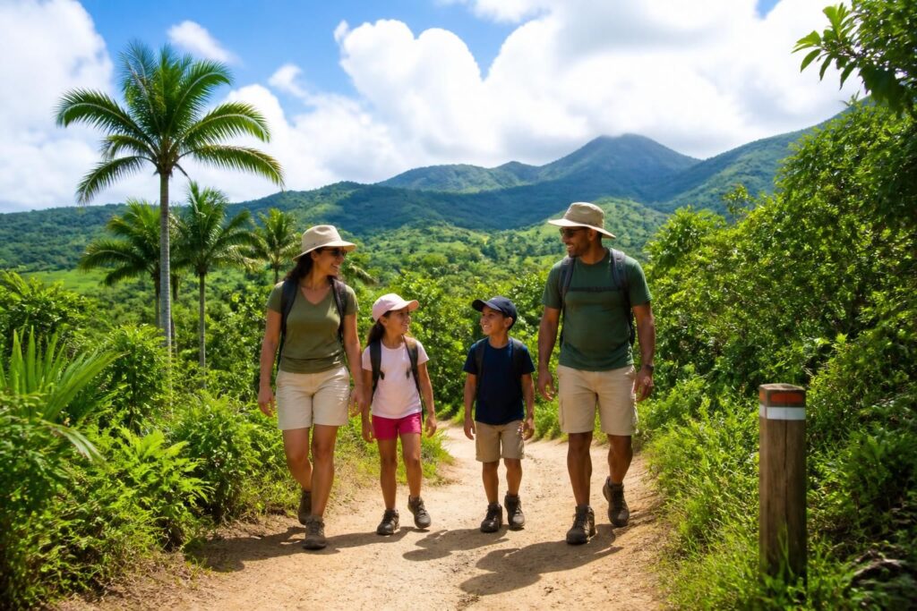 Randonnée en Guadeloupe : itinéraires faciles et conseils pour familles