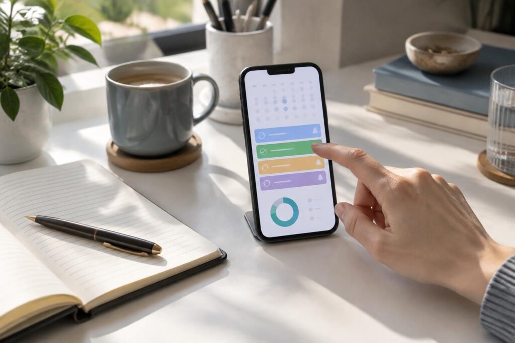 Application pour s’organiser au quotidien : les plus efficaces et gratuites