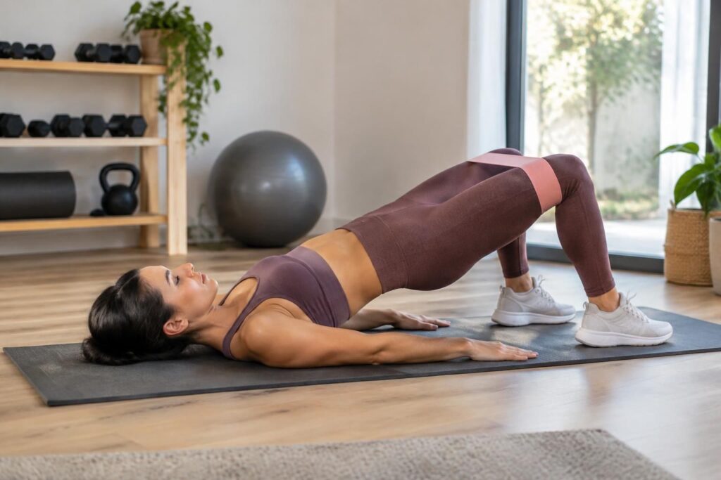 découvrez des exercices fessiers pour femme à pratiquer à la maison, en salle ou avec un élastique, adaptés à votre niveau et à vos objectifs.